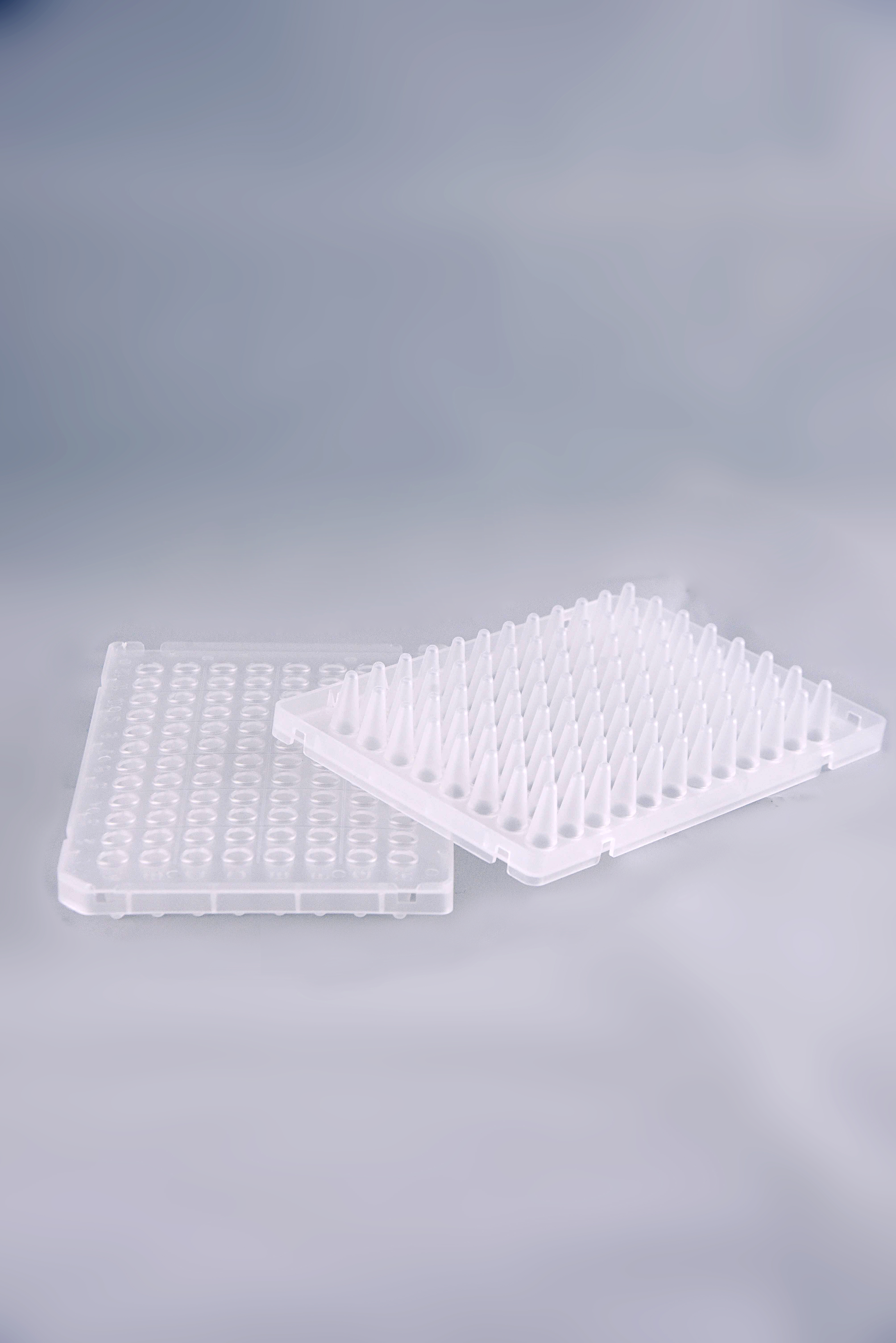Fast 96*0.1ml PCR Plate(Half-skirt),Clear