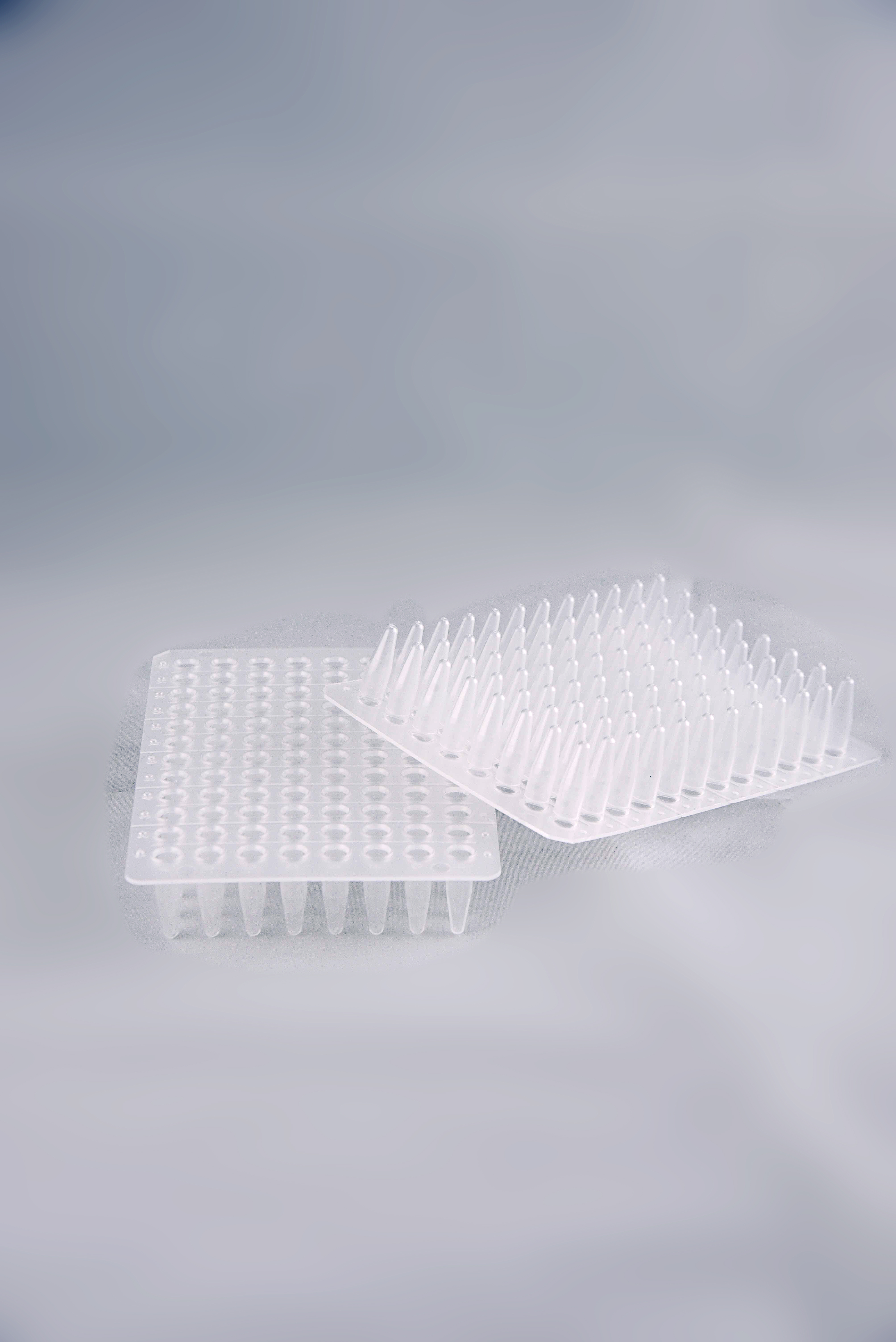 96*0.2ml PCR Plate(No-skirt),Clear